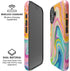 Rainbow Marble by Etta Vee iPhone 16 Plus Magsafe Impact Case